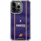 NBA Phoenix Suns Jersey iPhone 14 Pro Clear Case